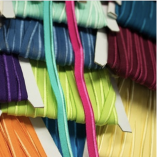 Huismerk Elastisches Paspelband