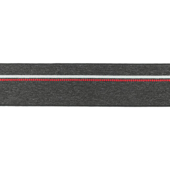 Elastiek Polyamide Melange Streep