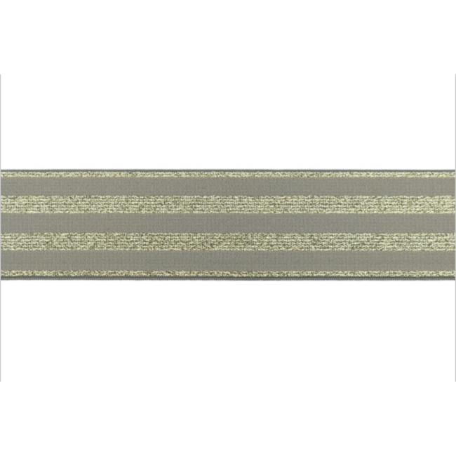 Polyamide Elastiek Lurex Goud 40 mm
