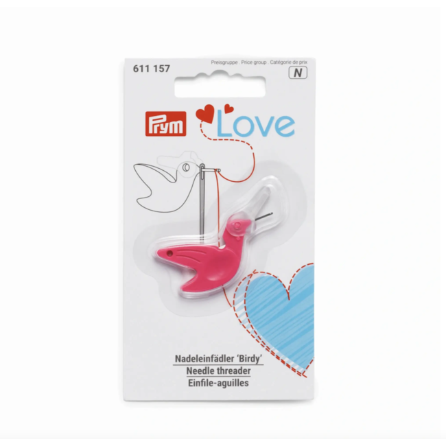Prym Love draaddoorsteker birdy