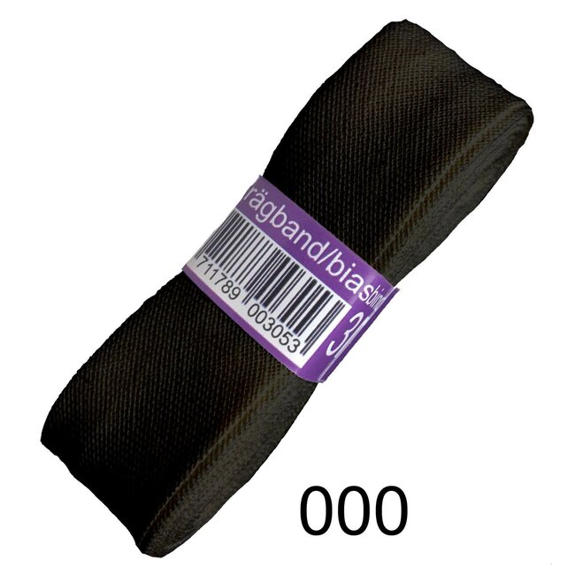 Oakidoki Biasband katoen 2 cm breed verpakt per 3 m