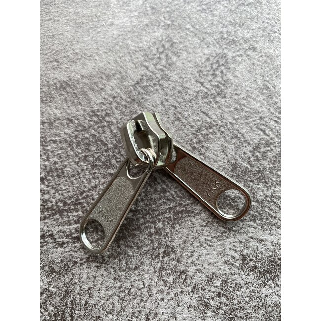 YKK YKK Zelt Reißverschlusschieber silber 6mm, 8mm und 10mm