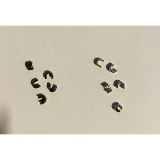 Oberer Anschlag Reißverschluss Metall Standard