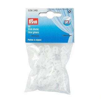 Prym Klik glijder met oog voor gordijnband