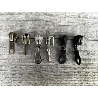 Reißverschluss-Schieber für Blockzahn-Reißverschluss Nr. 5