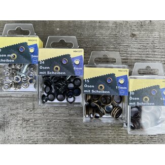 Huismerk Metalen Nestelringen & Zeilringen