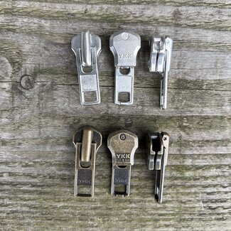 YKK YKK Reißverschluss-Schieber Nr. 8 (8mm) für Metallreißverschlüsse