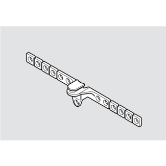 Wave Vorläufer weiß oder schwarz pro Stück für verschiedene Breiten