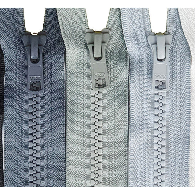 YKK Deelbare Rits Bloktand 30 t/m 80 cm