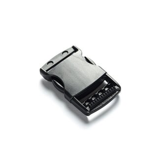 Fallschirm (Klick)Verschluss in verschiedenen Breiten schwarz