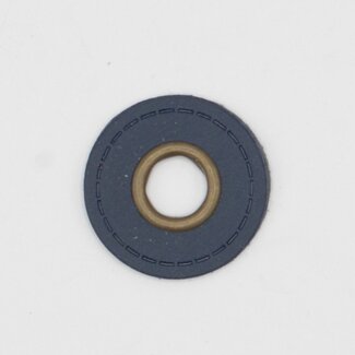 Augen Patches rund mit Bronze Ring