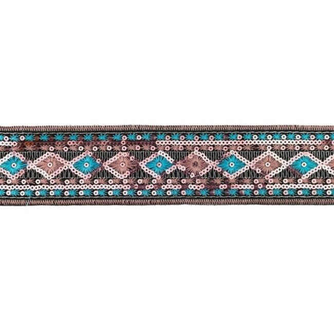 Ruitband Pailletten 5 cm breed