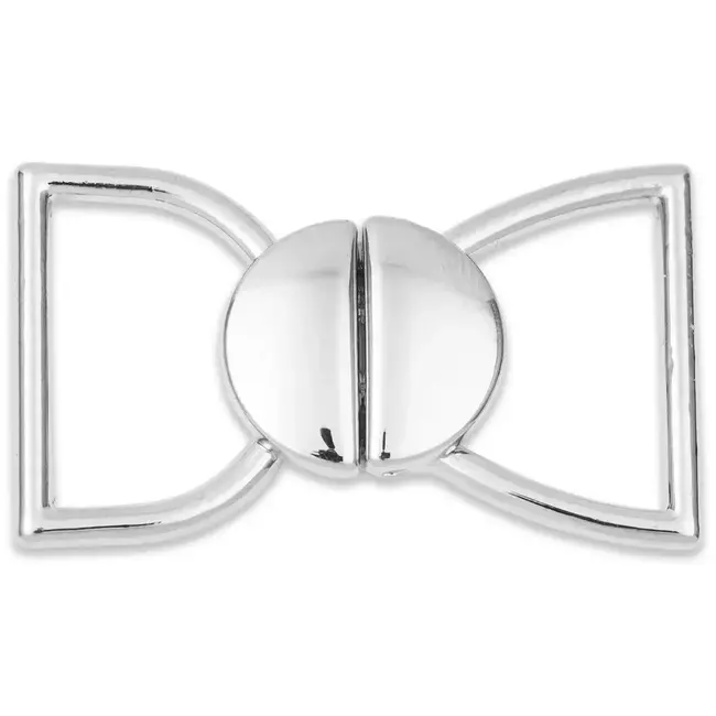 Prym Bikini- en riemsluiting, 15 mm, zilverkleurig