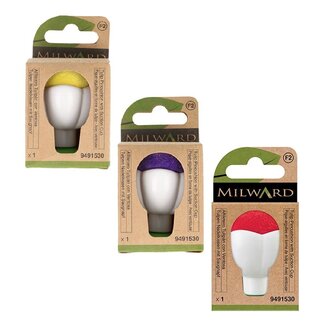 Milward GREEN Nadelkissen Tulpe mit Saugnapf