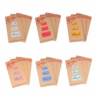 Opry Kunstleder-Etiketten 'made by oma' div. Farben