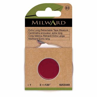 Milward GREEN Rollmaßband Jumbo 300cm rot
