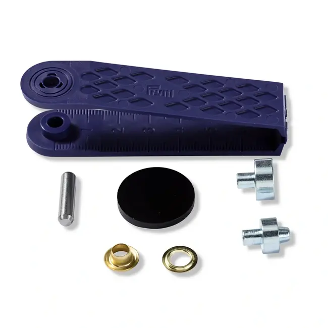 Prym Nestelringen met schijven messing (goud) 5mm binnenmaat