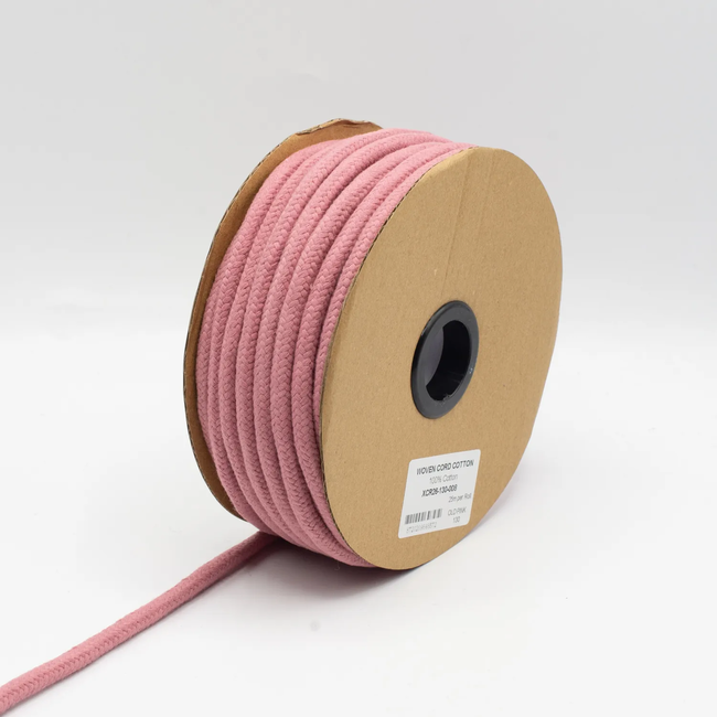 Huismerk Dubbel Geweven koord 8mm (2)