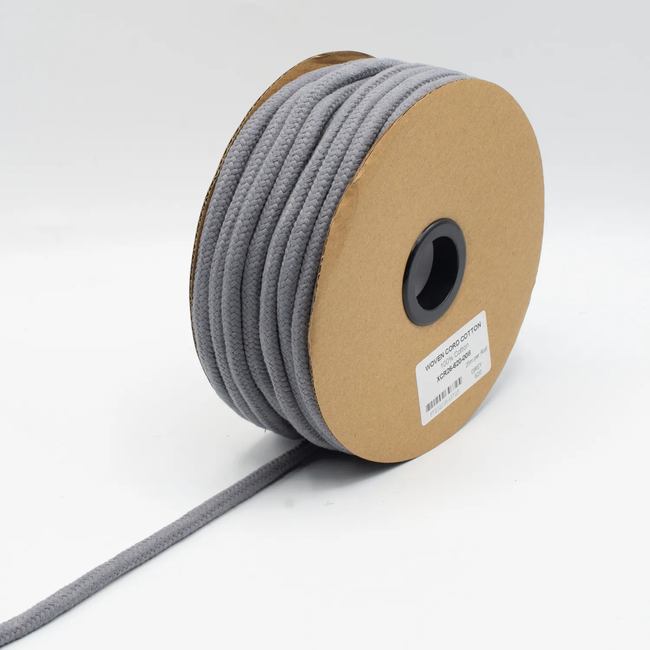 Huismerk Dubbel Geweven koord 8mm (2)