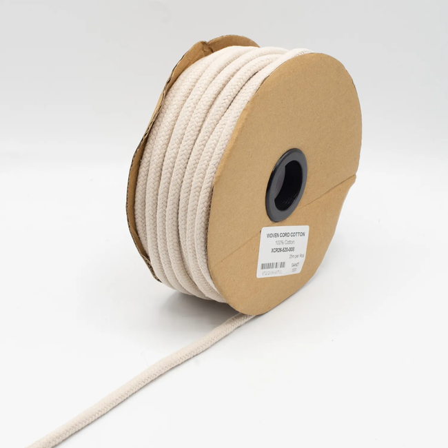 Huismerk Dubbel Geweven koord 8mm (3)