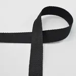 Huismerk Tassenband zwart Polypropylene