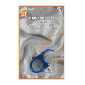 Huismerk Praktische Nähhilfe, Nadeldrücker/-zieher und Fadenschneider