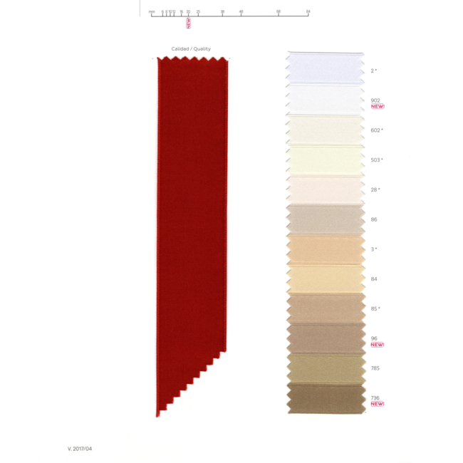Satijnlint Dubbelzijdig DeLuxe 6mm