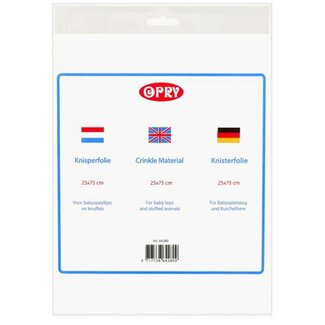 Opry Knisterfolie 25x75cm