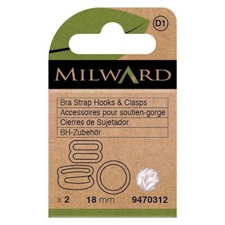 Milward GREEN BH-Zubehör-Set transparent 12-18mm