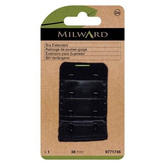 Milward GREEN BH-Verlängerung 38mm 2 Haken schwarz