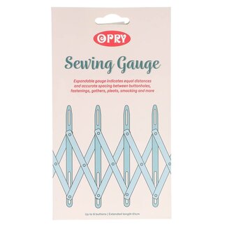 Opry Knopfverteiler grau für bis zu 8 Knöpfe