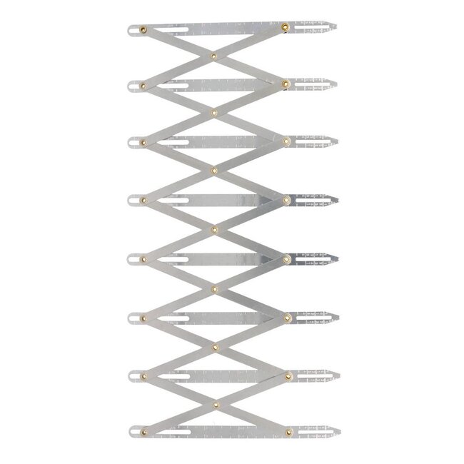 Opry Knopenverdeler grijs tot 8 knopen