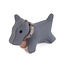 Huismerk Stecknadelkissen 'Scotty dog'