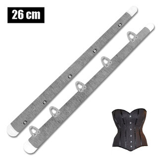 Huismerk Verschlussbügel für Korsett 26 cm (Busk/Busc) Birnenform mini