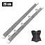 Huismerk Verschlussbügel für Korsett 26 cm (Busk/Busc) Birnenform mini
