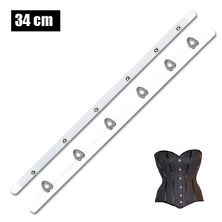 Huismerk Verschlussbügel für Korsett 34 cm (Busk/Busc)