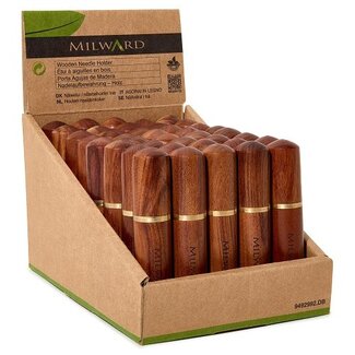 Milward GREEN Holznadelbehälter