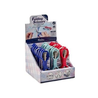 Hemline Praktische Faltschere mit Kunststoffgriff