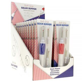 Huismerk Ergonomischer Nahttrenner mit 3 verschiedenen Größen von Aufsätzen