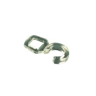 Huismerk Clip-Over Haken mit Öse transparent