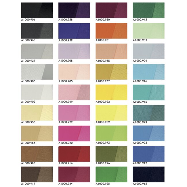 Satijnlint Dubbelzijdig DeLuxe 9 mm