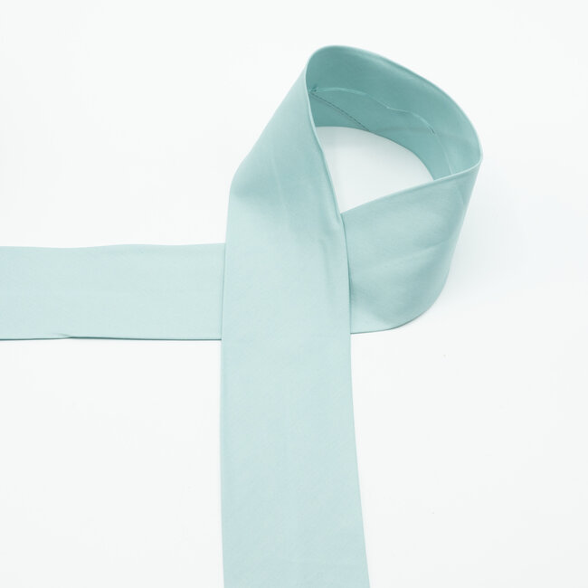 Huismerk Schrägband Popeline Baumwolle 6 cm breit in verschiedenen Farben