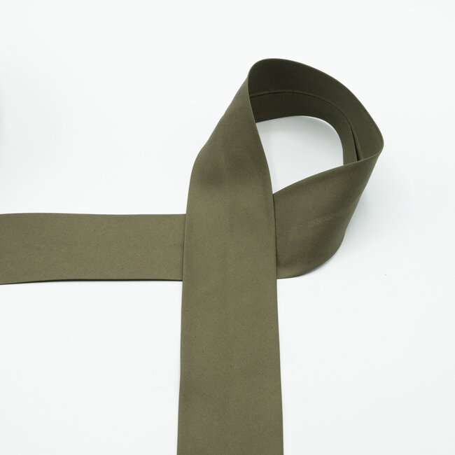 Huismerk Schrägband Popeline Baumwolle 6 cm breit in verschiedenen Farben