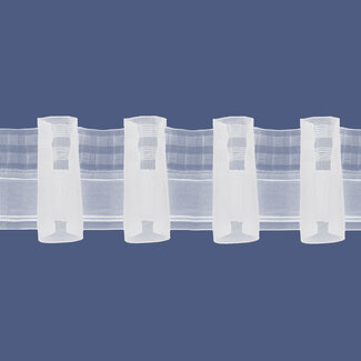 Huismerk Selbstfaltendes Waveband transparent 85 mm breit