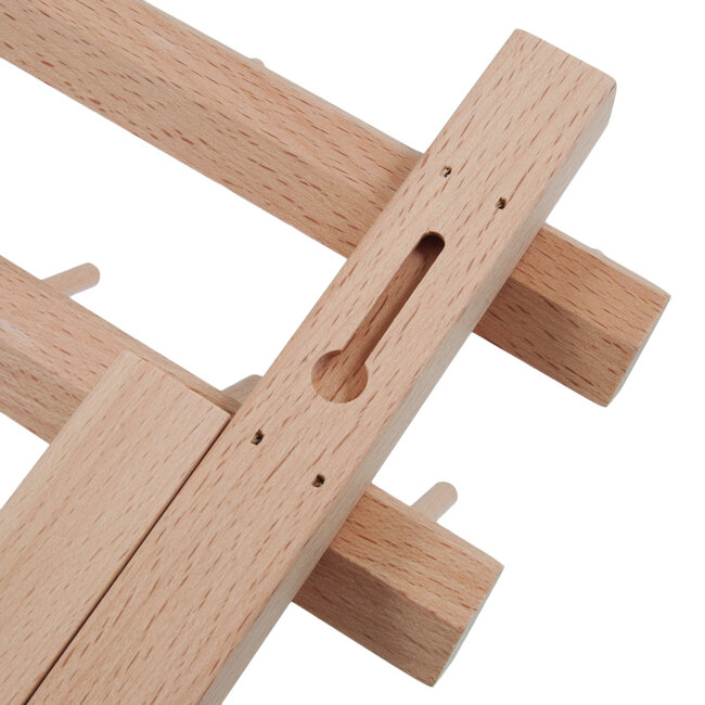 Milward GREEN Garenrek (klossen) Hout opklapbaar 25 klossen