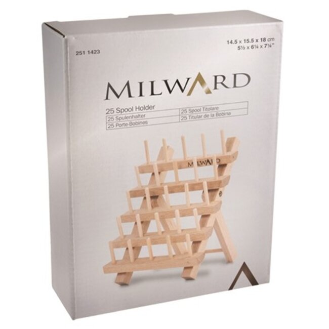 Milward GREEN Garenrek (klossen) Hout opklapbaar 25 klossen
