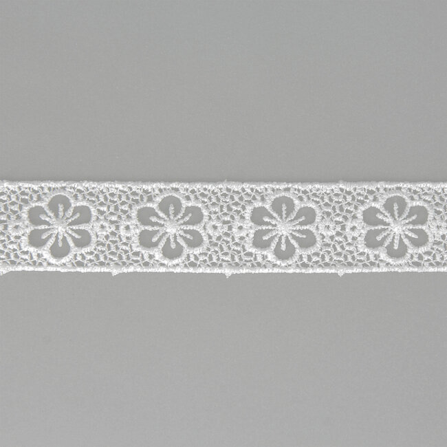 Huismerk Guipurekant 20 mm breed