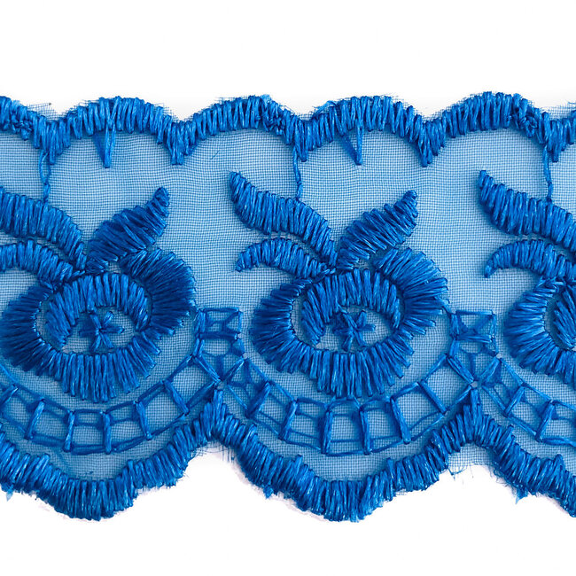 Organza rozen kant 4cm breed