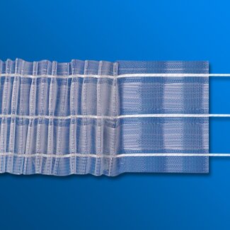Huismerk Transparenter Gardinen-Faltenband extra breit (5cm)