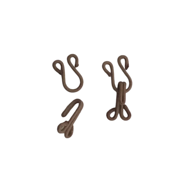 Huismerk Bonthaken bekleed 21 mm div kleuren